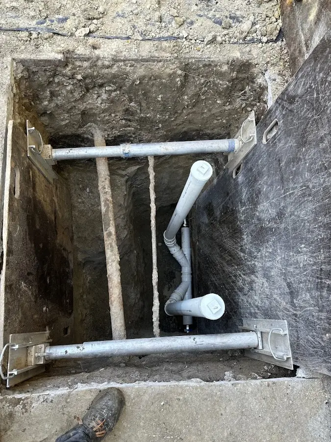 Experienced plumber completing Gas Line Repair work in Ramsey